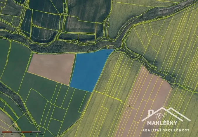 Prodej pole, Hoštka, 28410 m2