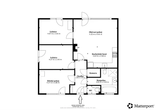 Prodej rodinného domu, Králův Dvůr - Levín, Na Vyhlídce, 84 m2