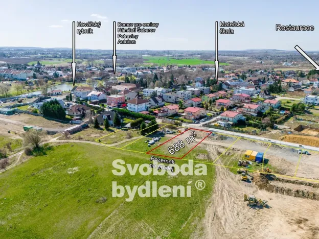 Prodej pozemku pro bydlení, Praha, Rypkova, 688 m2