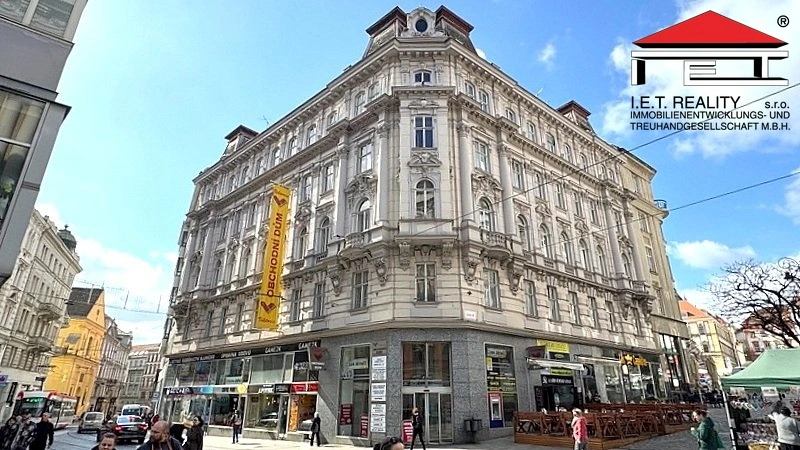 Pronájem obchodního prostoru, Brno, Masarykova, 30 m2