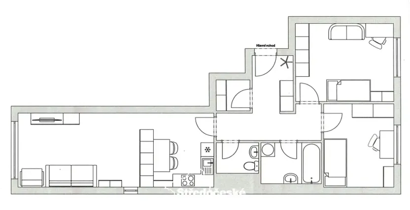Prodej bytu 3+kk, Praha - Chodov, Šternovská, 73 m2