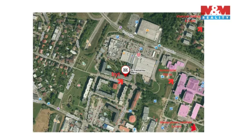 Pronájem bytu 2+1, Jihlava - Horní Kosov, Za Prachárnou, 56 m2