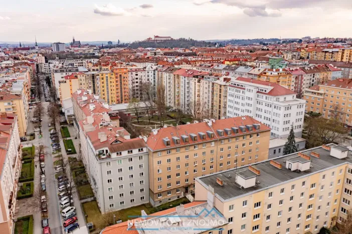 Pronájem bytu 3+1, Brno - Veveří, Dřevařská, 76 m2