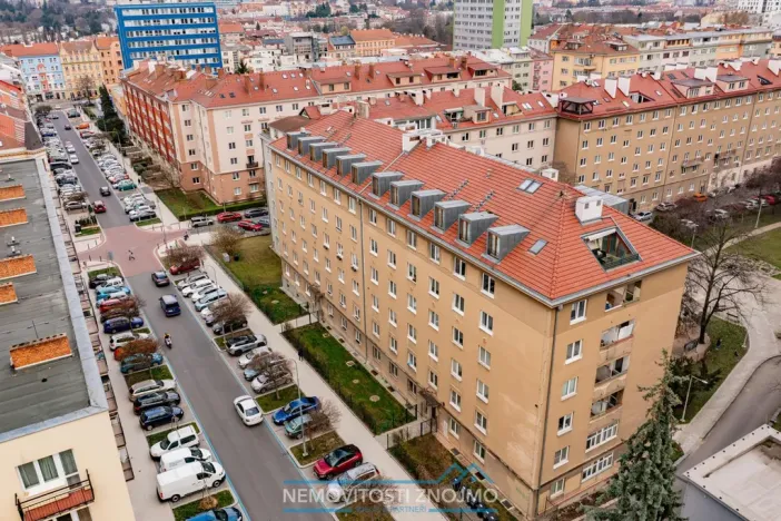 Pronájem bytu 3+1, Brno - Veveří, Dřevařská, 76 m2