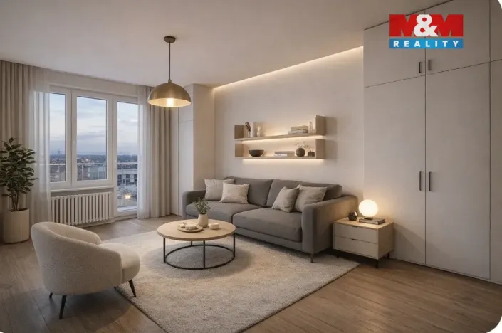 Prodej bytu 1+kk, Ostrava - Poruba, Francouzská, 27 m2