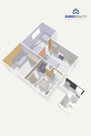 Prodej bytu 3+1, Velká Hleďsebe - Klimentov, 89 m2