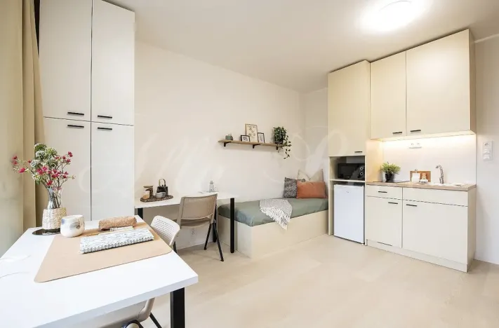 Pronájem bytu 1+kk, Brno - Zábrdovice, Bratislavská, 35 m2