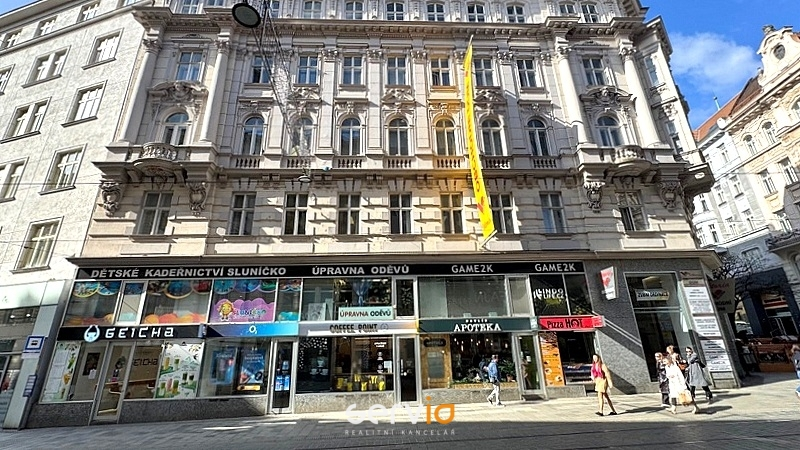 Pronájem obchodního prostoru, Brno, Masarykova, 30 m2