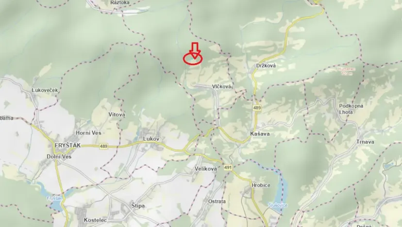 Prodej lesa, Vlčková, 3331 m2