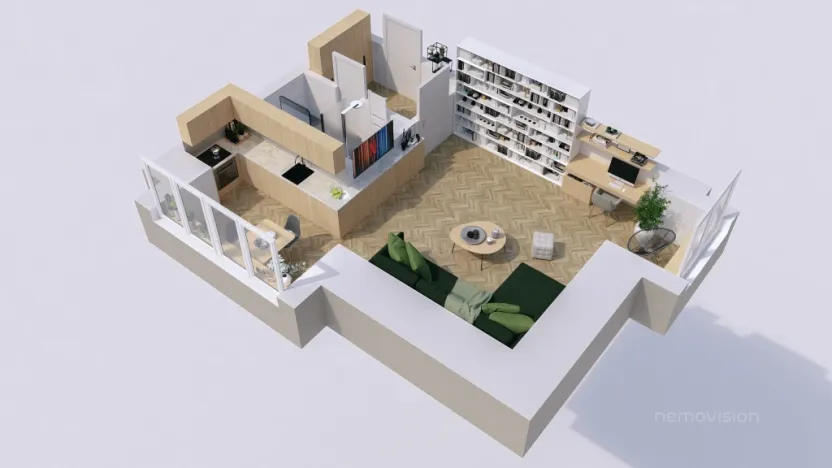 Prodej půdního prostoru, Brno - Černá Pole, Provazníkova, 44 m2