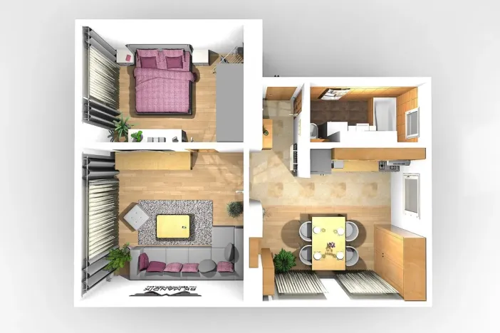 Pronájem bytu 2+1, Český Brod, K Dolánkám, 50 m2