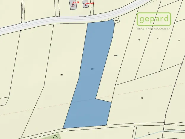 Prodej pozemku pro bydlení, Horní Stropnice, 7197 m2