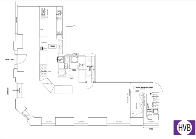 Prodej obchodního prostoru, Praha, Panská, 104 m2