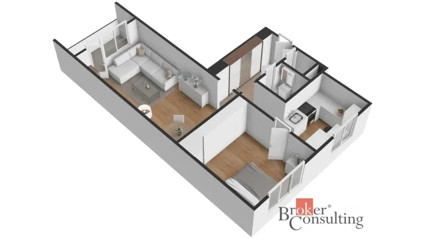 Prodej bytu 2+1, Ostrava - Poruba, Opavská, 52 m2