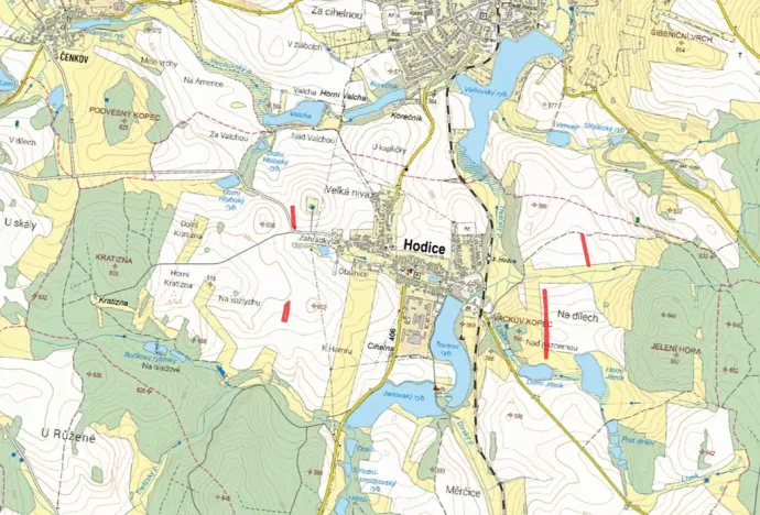 Prodej pole, Hodice, 10577 m2