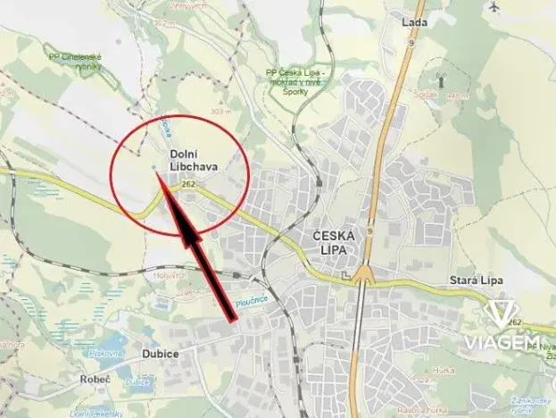 Prodej pozemku pro bydlení, Česká Lípa, 988 m2