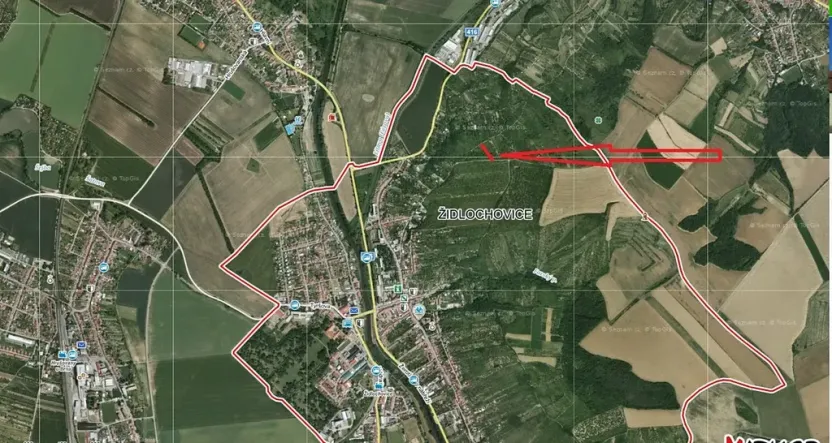 Prodej zahrady, Židlochovice, 4210 m2