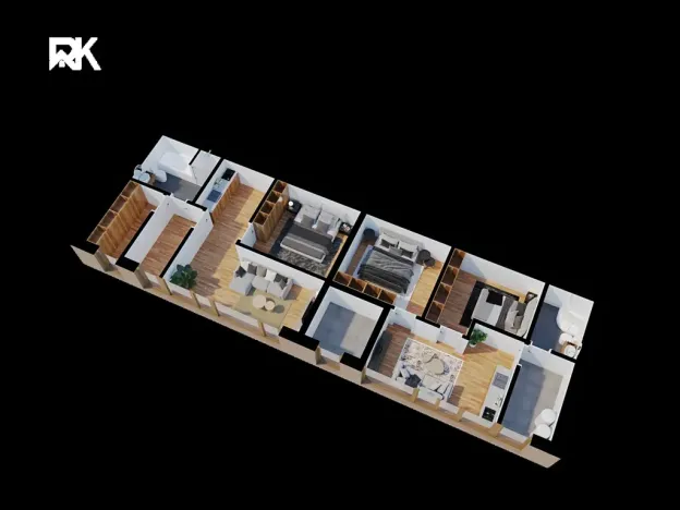 Prodej bytu 3+kk, Votice, 61 m2