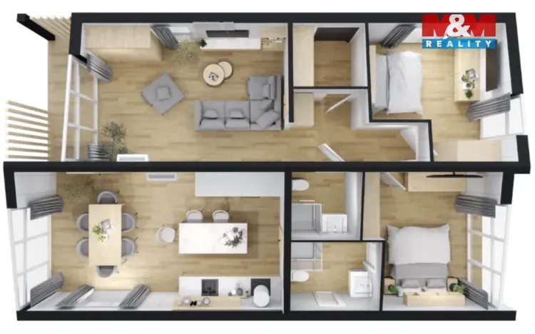 Prodej mobilheimu, Otovice, 113 m2