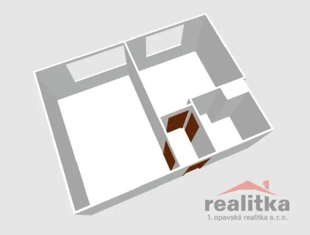 Prodej bytu 2+kk, Opava - Kateřinky, Fügnerova, 34 m2