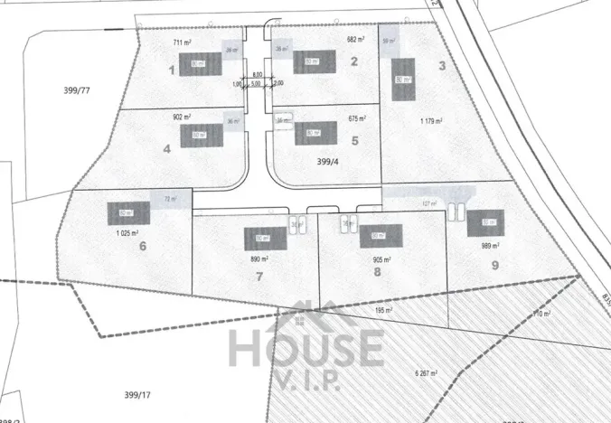 Prodej pozemku pro bydlení, Praha - Točná, Třísovská, 15939 m2