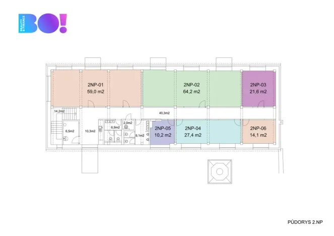 Pronájem kanceláře, Český Těšín, Tovární, 27 m2