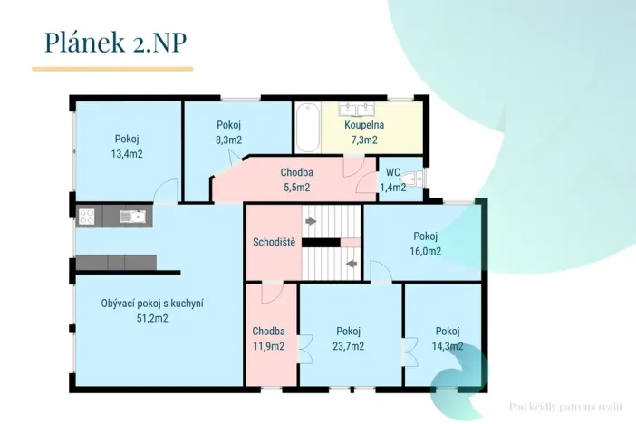 Prodej rodinného domu, Kaplice - Rozpoutí, 330 m2