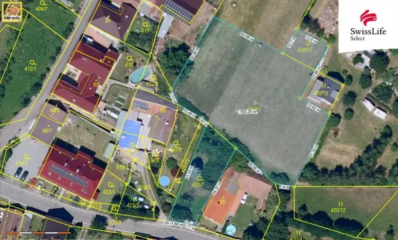 Prodej pozemku pro bydlení, Střemošice, 2783 m2