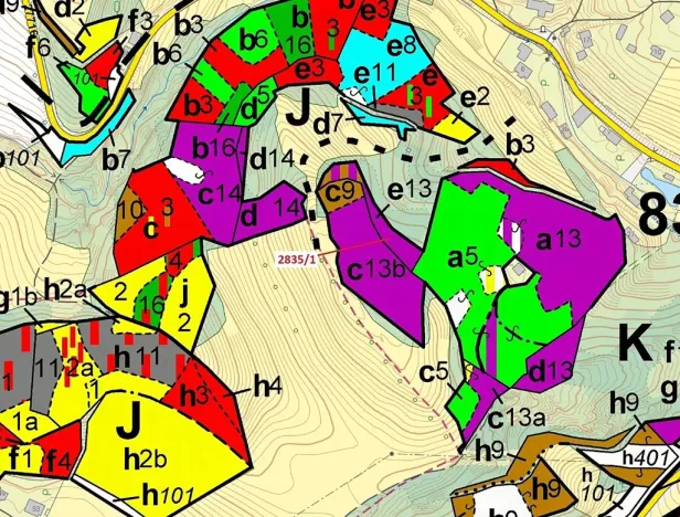 Dražba lesa, Český Dub, 2117 m2