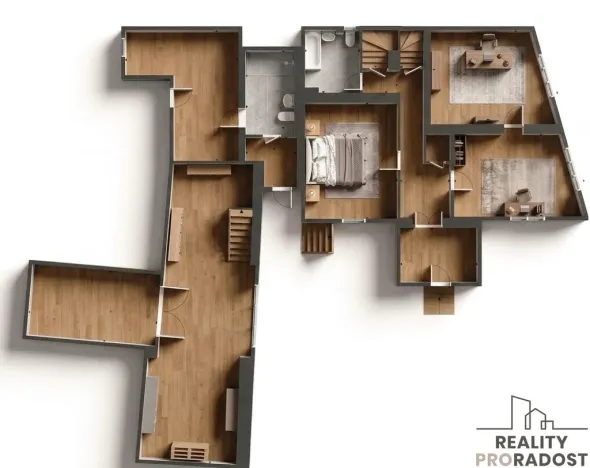 Prodej vícegeneračního domu, Plzeň, Jilmová, 200 m2