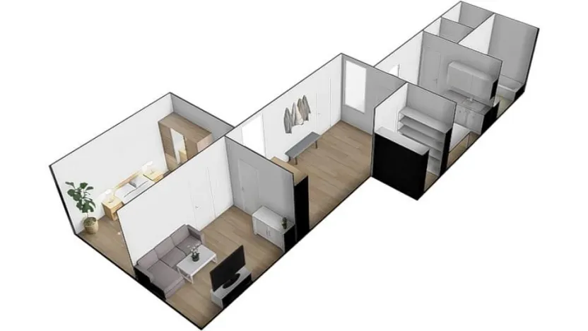 Pronájem bytu 2+1, Brno - Staré Brno, Pekařská, 70 m2