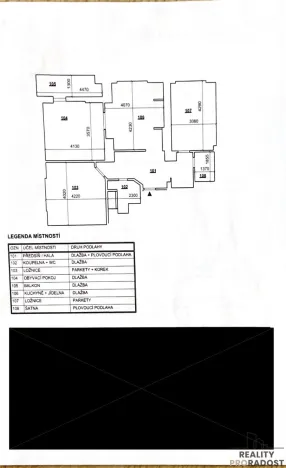 Prodej bytu 3+1, Pardubice - Zelené Předměstí, Sladkovského, 85 m2