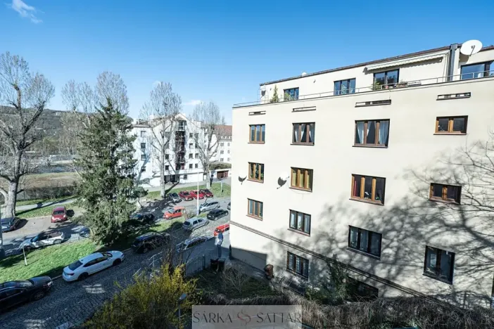 Pronájem bytu 2+kk, Praha - Podolí, Jeremenkova, 49 m2