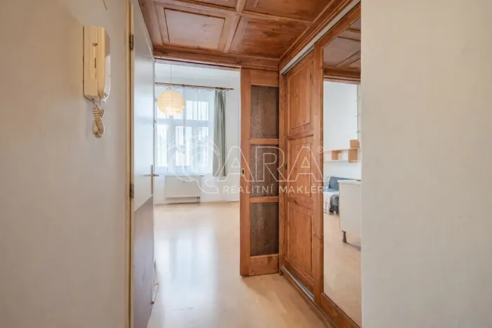 Pronájem bytu 1+kk, Praha - Michle, Magistrů, 22 m2