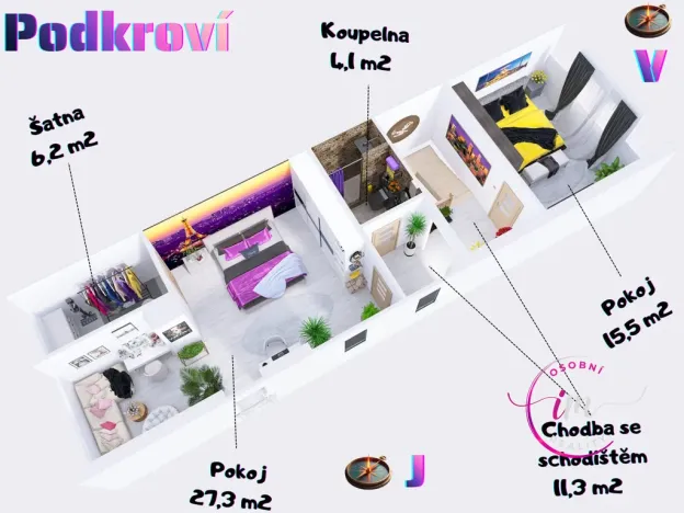 Prodej rodinného domu, Hodice, 108 m2