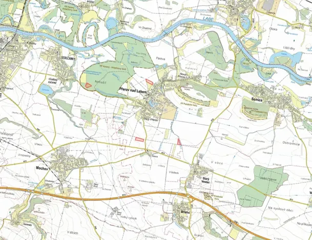 Prodej pole, Přerov nad Labem, 46216 m2