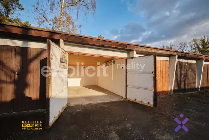 Prodej garáže, Zlín, Benešovo nábřeží, 17 m2