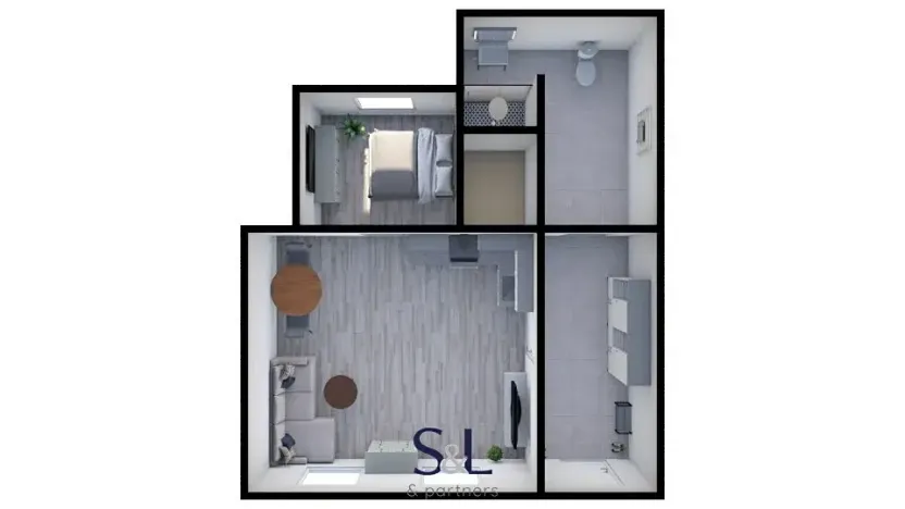 Pronájem bytu 2+kk, Mimoň, Nádražní, 35 m2