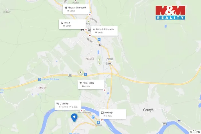 Prodej pozemku pro bydlení, Okounov, 1208 m2