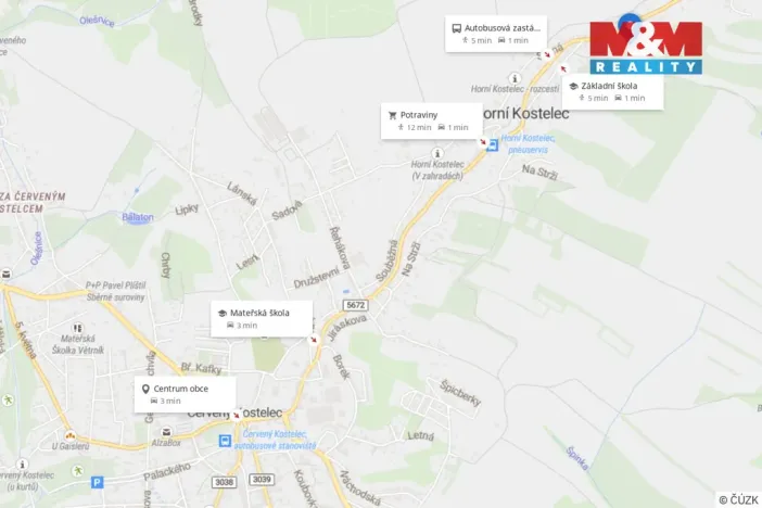 Prodej rodinného domu, Červený Kostelec - Horní Kostelec, 80 m2