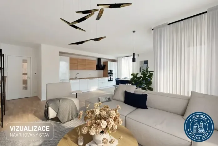 Prodej bytu 3+kk, Praha - Košíře, Tůmova, 87 m2