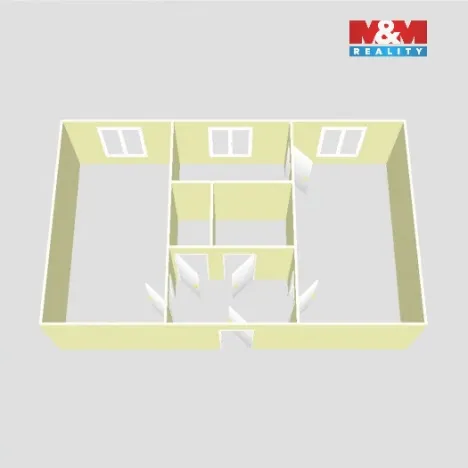 Prodej bytu 2+1, Jirkov, Bedřicha Pacholíka, 50 m2