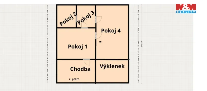 Prodej rodinného domu, Třebíč - Podklášteří, Zámecká, 140 m2