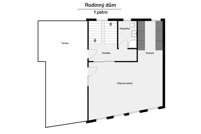 Prodej rodinného domu, Soběslav, Palackého, 111 m2