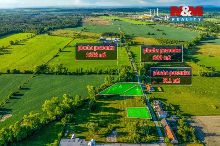 Prodej pozemku pro bydlení, Hrobice, 899 m2