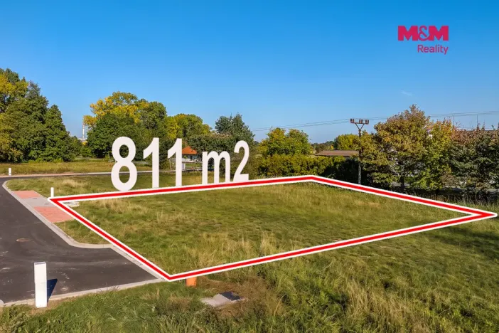 Prodej pozemku pro bydlení, Hrobice, 811 m2