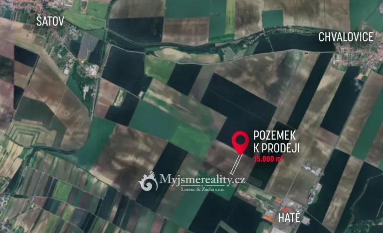 Prodej pole, Šatov, 15000 m2
