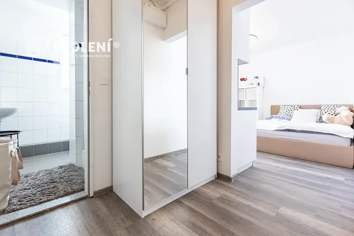 Pronájem bytu 1+kk, Praha - Střížkov, Děčínská, 22 m2