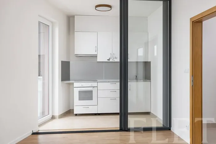 Pronájem bytu 1+kk, Praha - Kamýk, Freiwaldova, 43 m2