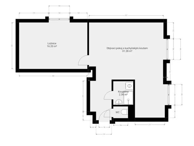 Prodej bytu 2+kk, Praha - Vršovice, Bělocerkevská, 52 m2